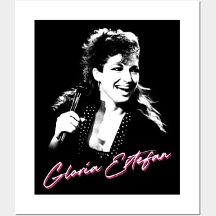 Gloria Estefan / Retro 80s Fan Design Posters and Art